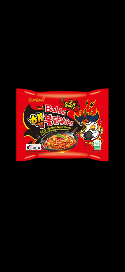 Buldak Hot Chicken
Aroma Ramen 2x scharf
140g